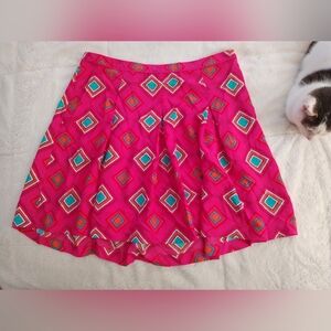 Tommy Hilfiger Vibrant Pink A-Line Skirt